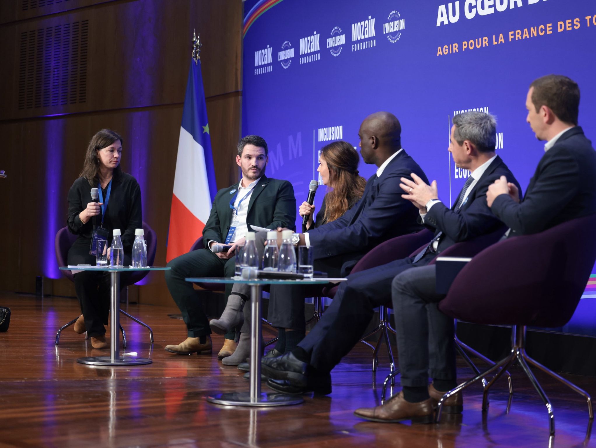 Table ronde réunissant les dirigeants d'un CFA